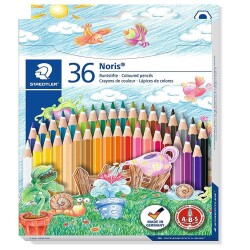 Staedtler Noris Kuru Boya 36 Renk - 1