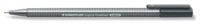 Staedtler Triplus Fineliner Kalem 0.3mm 8 GREY - 1