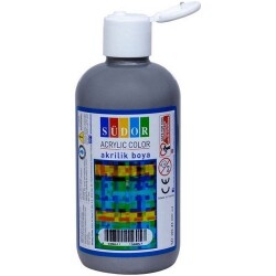 Südor Akrilik Boya 250 ml Gri - 1