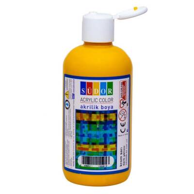 Südor Akrilik Boya 250 ml Krom Sarı - 1