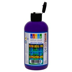 Südor Akrilik Boya 250 ml Mor - 1