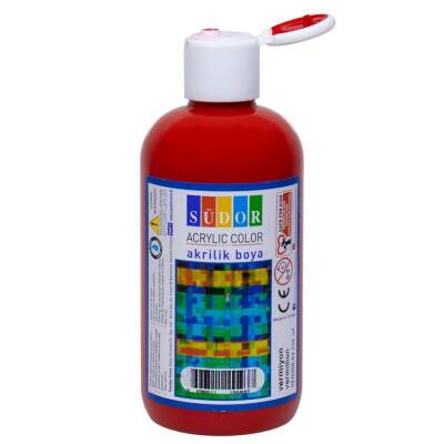 Südor Akrilik Boya 250 ml Vermiyon - 1