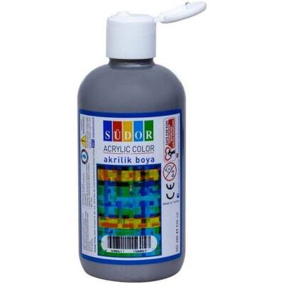 Südor Akrilik Boya 500 ml Gri - 1