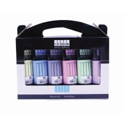 Südor Akrilik Boya 6x75 ml Set Pastel - 1