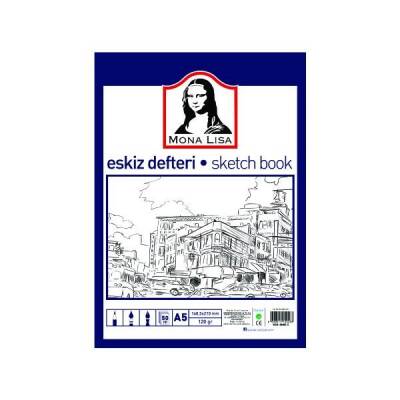 Südor Mona Lisa Eskiz Defteri (Sketch Book) A5 120 gr. 50 yp. - 1