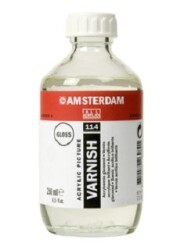 Talens Amsterdam Acrylic Varnish Gloss 114 Parlak Akrilik Boya Verniği 250 ml. - 1