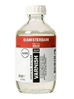 Talens Amsterdam Acrylic Varnish Gloss 114 Parlak Akrilik Boya Verniği 250 ml. - 1