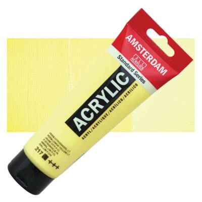 Talens Amsterdam Akrilik Boya 120 ml. 217 Lemon Yellow Light - 1