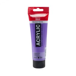 Talens Amsterdam Akrilik Boya 120 ml. 507 Ultramarine Violet - 1