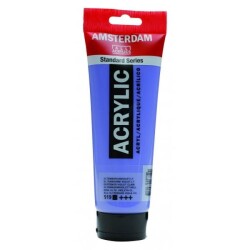 Talens Amsterdam Akrilik Boya 120 ml. 519 Ultramarine Violet Light - 1