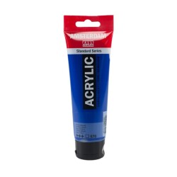 Talens Amsterdam Akrilik Boya 120 ml. 570 Phthalo Blue - 1