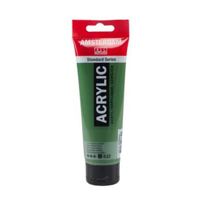 Talens Amsterdam Akrilik Boya 120 ml. 622 Olive Green Deep - 1