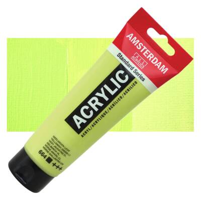 Talens Amsterdam Akrilik Boya 120 ml. 664 Yellowish Green Light - 1