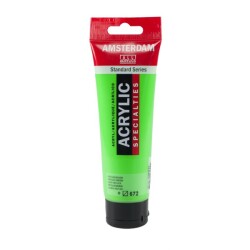 Talens Amsterdam Akrilik Boya 120 ml. 672 Reflex Green (Fosforlu) - 1