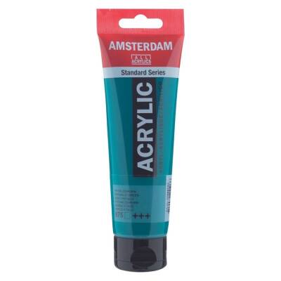 Talens Amsterdam Akrilik Boya 120 ml. 675 Phthalo Green - 1