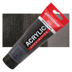 Talens Amsterdam Akrilik Boya 120 ml. 850 Metallic Black - 1