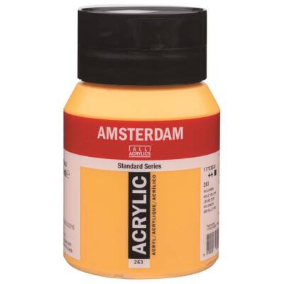 Talens Amsterdam Akrilik Boya 500 ml. 253 Gold Yellow - 1