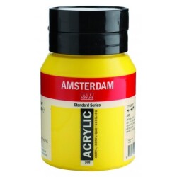 Talens Amsterdam Akrilik Boya 500 ml. 268 Azo Yellow Light - 1