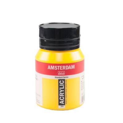 Talens Amsterdam Akrilik Boya 500 ml. 269 Azo Yellow Medium - 1