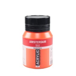 Talens Amsterdam Akrilik Boya 500 ml. 311 Vermilion - 1