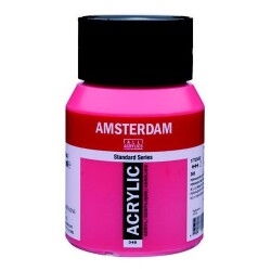 Talens Amsterdam Akrilik Boya 500 ml. 348 Permanent Red Purple - 1