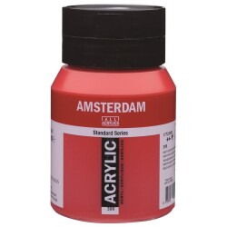 Talens Amsterdam Akrilik Boya 500 ml. 399 Naphthol Red Deep - 1