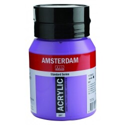 Talens Amsterdam Akrilik Boya 500 ml. 507 Ultramarine Violet - 1