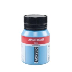 Talens Amsterdam Akrilik Boya 500 ml. 517 King's Blue - 1