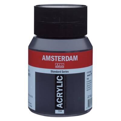 Talens Amsterdam Akrilik Boya 500 ml. 708 Payne's Grey - 1