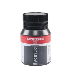 Talens Amsterdam Akrilik Boya 500 ml. 735 Oxide Black - 1