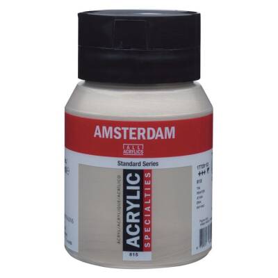 Talens Amsterdam Akrilik Boya 500 ml. 815 Pewter - 1