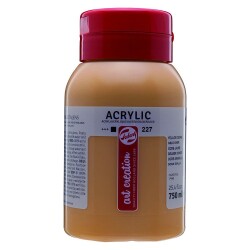 Talens Art Creation Akrilik Boya 750 ml. 227 Yellow Ochre - 1