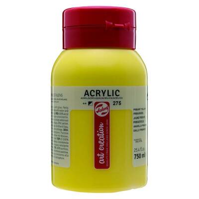 Talens Art Creation Akrilik Boya 750 ml. 275 Primary Yellow - 1