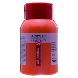 Talens Art Creation Akrilik Boya 750 ml. 276 Azo Orange - 1