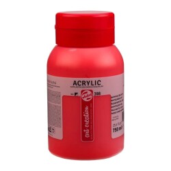 Talens Art Creation Akrilik Boya 750 ml. 398 Naphthol Red Medium - 1