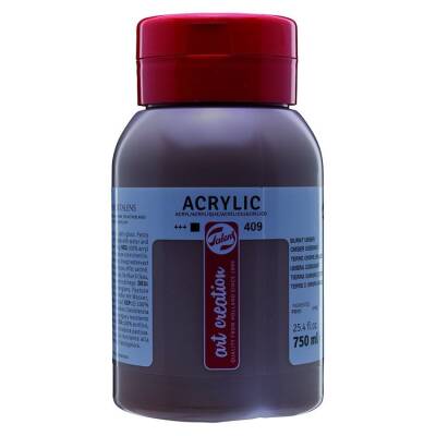 Talens Art Creation Akrilik Boya 750 ml. 409 Burnt Umber - 1