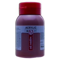 Talens Art Creation Akrilik Boya 750 ml. 411 Burnt Sienna - 1