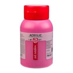 Talens Art Creation Akrilik Boya 750 ml. 577 Permanent Red Violet Light - 1