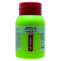 Talens Art Creation Akrilik Boya 750 ml. 617 Yellowish Green - 1