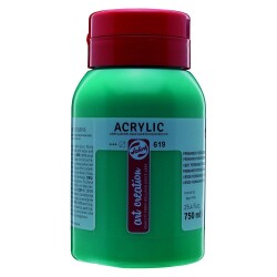 Talens Art Creation Akrilik Boya 750 ml. 619 Permanent Green Deep - 1