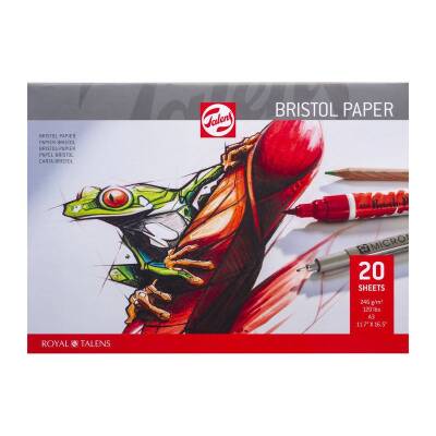 Talens Bristol Paper Blok 246 gr A3 20 yp - 1