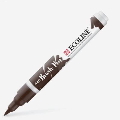 Talens Ecoline Brush Pen Fırça Uçlu Kalem 440 Sepia Deep - 1