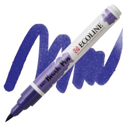 Talens Ecoline Brush Pen Fırça Uçlu Kalem 507 Ultramarine Violet - 1