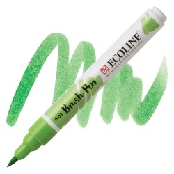 Talens Ecoline Brush Pen Fırça Uçlu Kalem 601 Light Green - 1