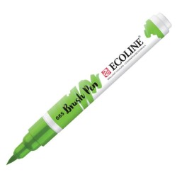 Talens Ecoline Brush Pen Fırça Uçlu Kalem 665 Spring Green - 1