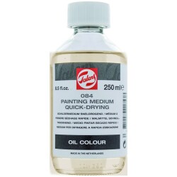 Talens Painting Medium Quick-Drying 084 Hızlı Kurutucu Medyum 250 ml. - 1