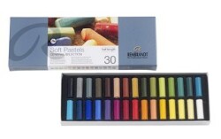 Talens Rembrandt Soft Pastel Boya 30 Renk Yarım Boy - 1