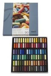 Talens Rembrandt Soft Pastel Boya 90 Renk Yarım Boy - 1