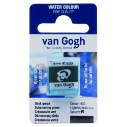 Talens Van Gogh 1/2 Tablet Sulu Boya 630 Dusk Green - 1