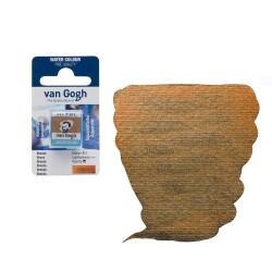 Talens Van Gogh 1/2 Tablet Sulu Boya 811 Bronze - 1